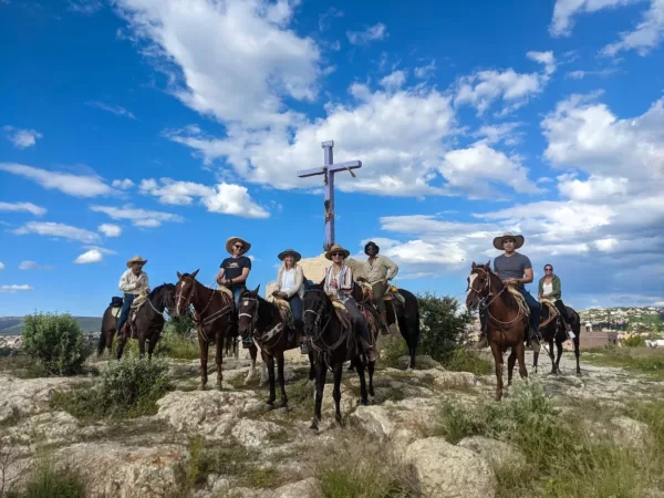 Excursión en Cabalgata de Medio Día por el Cañón Coyote en San Miguel de Allende