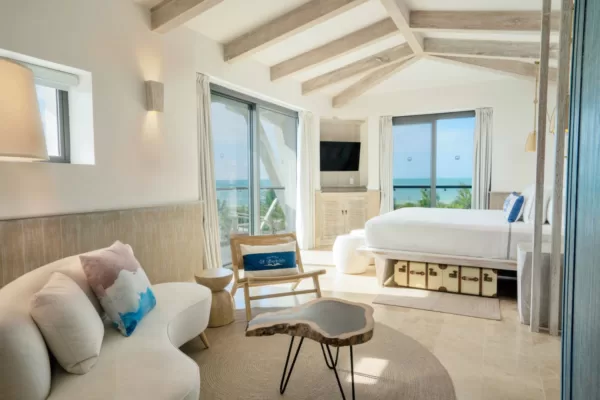 Suite "Barefoot" con vista al mar premium del Hotel Margaritaville Holbox en Punta Coco