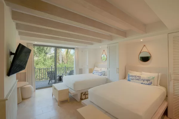 Suite "The Cozy One" doble del Hotel Margaritaville Holbox en Punta Coco